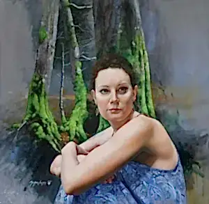 HASAN SAYGIN tarafından 2017 yılında 70x70 cm ölçülerinde Tuval üzeri yağlı boya tekniği ile yapılmıştır.