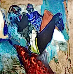 NURETTİN AKKAYA tarafından 2017 yılında 70x70 cm ölçülerinde Tuval üzeri yağlı boya tekniği ile yapılmıştır.