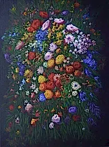 AHMET YEŞİL tarafından 2018 yılında 150x110 cm ölçülerinde Tuval üzeri yağlı boya tekniği ile yapılmıştır.