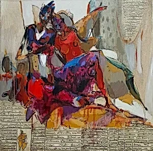 NURETTİN AKKAYA tarafından 2018 yılında 60x60 cm ölçülerinde Tuval üzeri yağlı boya tekniği ile yapılmıştır.