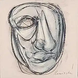 ALİ HERİSCHİ tarafından 2018 yılında 60x60 cm ölçülerinde Karışık teknik tekniği ile yapılmıştır.