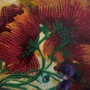 AHMET YEŞİL tarafından 2018 yılında 60x60 cm ölçülerinde Tuval üzeri yağlı boya tekniği ile yapılmıştır.