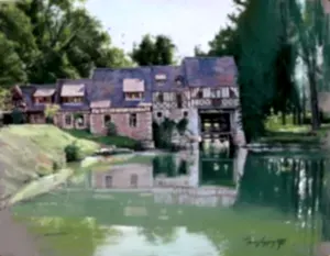 HASAN SAYGIN tarafından 2019 yılında 33x43 cm ölçülerinde Kağıt üzeri pastel boya tekniği ile yapılmıştır.