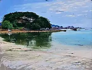 HASAN SAYGIN tarafından 2019 yılında 33x43 cm ölçülerinde Kağıt üzeri pastel boya tekniği ile yapılmıştır.