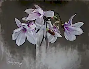 HASAN SAYGIN tarafından 2019 yılında 33x43 cm ölçülerinde Kağıt üzeri pastel boya tekniği ile yapılmıştır.