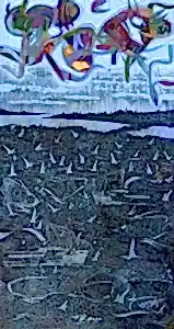 ENGİN KORKMAZ tarafından 2019 yılında 56x110 cm ölçülerinde Tuval üzeri akrilik boya tekniği ile yapılmıştır.