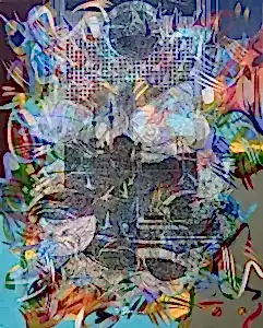 ENGİN KORKMAZ tarafından 2019 yılında 92x73 cm ölçülerinde Tuval üzeri akrilik boya tekniği ile yapılmıştır.