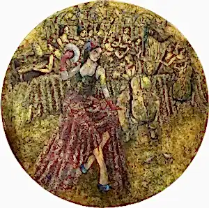 DERYA YILDIZ tarafından 2025 yılında 100x100 cm ölçülerinde Tuval üzeri yağlı boya tekniği ile yapılmıştır.