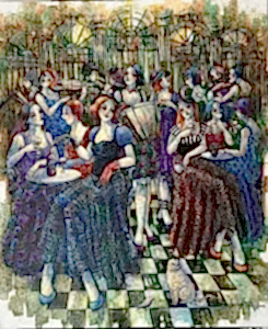 DERYA YILDIZ tarafından 2025 yılında 120x100 cm ölçülerinde Tuval üzeri yağlı boya tekniği ile yapılmıştır.