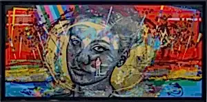 ENGİN KORKMAZ tarafından 2025 yılında 80x180 cm ölçülerinde Tuval üzeri akrilik boya tekniği ile yapılmıştır.