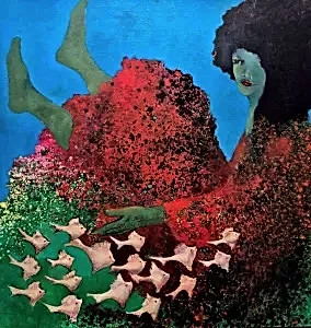 EROL PELİOĞLU tarafından 2025 yılında 100x100 cm ölçülerinde Tuval üzeri yağlı boya tekniği ile yapılmıştır.