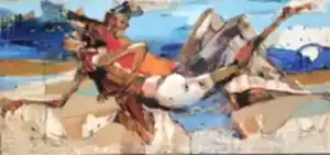 NURETTİN AKKAYA tarafından 2025 yılında 70x150 cm ölçülerinde Tuval üzeri yağlı boya tekniği ile yapılmıştır.