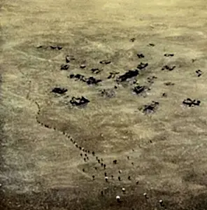 SALİH ÇAKAR tarafından 2025 yılında 100x100 cm ölçülerinde Tuval üzeri yağlı boya tekniği ile yapılmıştır.