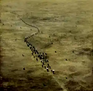 SALİH ÇAKAR tarafından 2025 yılında 100x100 cm ölçülerinde Tuval üzeri yağlı boya tekniği ile yapılmıştır.