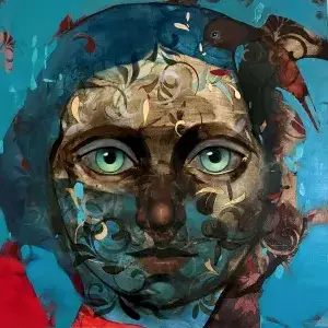 SEMA ÖCAL tarafından 2025 yılında 60x60 cm ölçülerinde Tuval üzeri yağlı boya tekniği ile yapılmıştır.