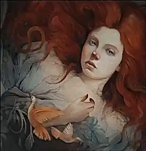 ZEKİYE AKALIN tarafından 2025 yılında 40x40 cm ölçülerinde Tuval üzeri karışık teknik tekniği ile yapılmıştır.