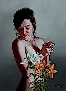 HASAN SAYGIN tarafından 2024 yılında 100x72 cm ölçülerinde Tuval üzeri yağlı boya tekniği ile yapılmıştır.