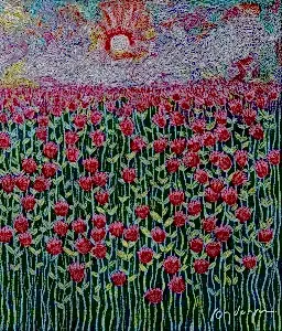 MURAT ÖZDOĞRU tarafından 2024 yılında 140x120 cm ölçülerinde Tuval üzeri akrilik boya tekniği ile yapılmıştır.