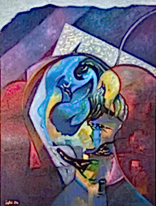 NECMETTİN ÖZLÜ tarafından 2024 yılında 80x60 cm ölçülerinde Tuval üzeri yağlı boya tekniği ile yapılmıştır.