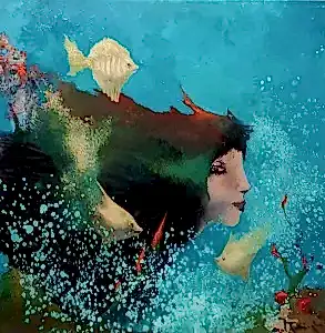 EROL PELİOĞLU tarafından 2024 yılında 60x60 cm ölçülerinde Tuval üzeri yağlı boya tekniği ile yapılmıştır.