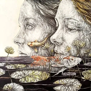 ILGIN ERDEM tarafından 2024 yılında 60x60 cm ölçülerinde Tuval üzeri yağlı boya tekniği ile yapılmıştır.