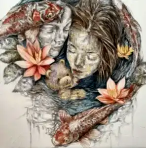 ILGIN ERDEM tarafından 2024 yılında 60x60 cm ölçülerinde Tuval üzeri yağlı boya tekniği ile yapılmıştır.