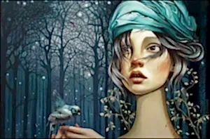 ZEKİYE AKALIN tarafından 2024 yılında 40x60 cm ölçülerinde Tuval üzeri akrilik boya tekniği ile yapılmıştır.