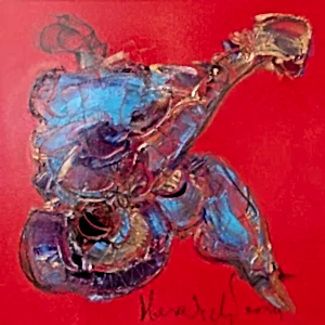 ALİ HERİSCHİ tarafından 2024 yılında 40x40 cm ölçülerinde Tuval üzeri yağlı boya tekniği ile yapılmıştır.