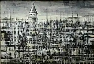 AYHAN ÇETİN tarafından 2021 yılında 50x70 cm ölçülerinde Tuval üzeri akrilik boya tekniği ile yapılmıştır.