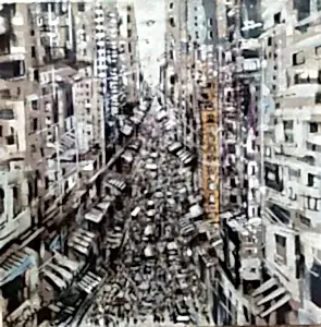 AYHAN ÇETİN tarafından 2025 yılında 40x40 cm ölçülerinde Tuval üzeri akrilik boya tekniği ile yapılmıştır.