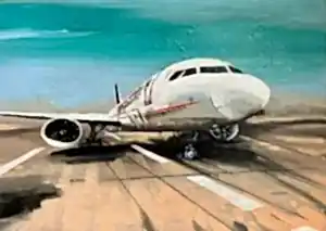 AYHAN ÇETİN tarafından 2023 yılında 35x50 cm ölçülerinde Tuval üzeri akrilik boya tekniği ile yapılmıştır.