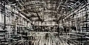 AYHAN ÇETİN tarafından 2022 yılında 70x150 cm ölçülerinde Tuval üzeri akrilik boya tekniği ile yapılmıştır.