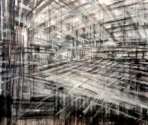 AYHAN ÇETİN tarafından 2022 yılında 100x120 cm ölçülerinde Tuval üzeri akrilik boya tekniği ile yapılmıştır.