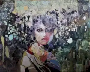 BİNNUR YÜCEBAŞ RUOCCO tarafından 2018 yılında 80x100 cm ölçülerinde Tuval üzeri yağlı boya tekniği ile yapılmıştır.