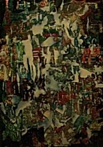 BİNNUR YÜCEBAŞ RUOCCO tarafından 2014 yılında 70x50 cm ölçülerinde Duralit üzeri yağlı boya tekniği ile yapılmıştır.