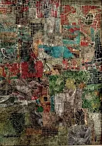 BİNNUR YÜCEBAŞ RUOCCO tarafından 2016 yılında 70x50 cm ölçülerinde Duralit üzeri yağlı boya tekniği ile yapılmıştır.