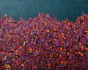 BİNNUR YÜCEBAŞ RUOCCO tarafından 2024 yılında 80x100 cm ölçülerinde Tuval üzeri yağlı boya tekniği ile yapılmıştır.