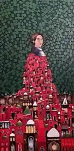 BİNNUR YÜCEBAŞ RUOCCO tarafından 2023 yılında 130x65 cm ölçülerinde Tuval üzeri yağlı&nbsp;boya tekniği ile yapılmıştır.