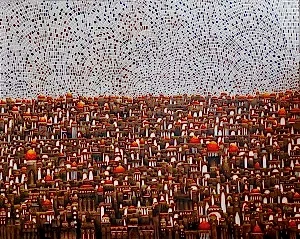 BİNNUR YÜCEBAŞ RUOCCO tarafından 2023 yılında 120x150 cm ölçülerinde Tuval üzeri yağlı&nbsp;boya tekniği ile yapılmıştır.