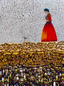 BİNNUR YÜCEBAŞ RUOCCO tarafından 2023 yılında 80x60 cm ölçülerinde Tuval üzeri yağlı&nbsp;boya tekniği ile yapılmıştır.