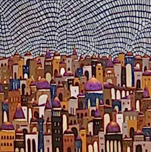 BİNNUR YÜCEBAŞ RUOCCO tarafından 2023 yılında 40x40 cm ölçülerinde Tuval üzeri yağlı&nbsp;boya tekniği ile yapılmıştır.