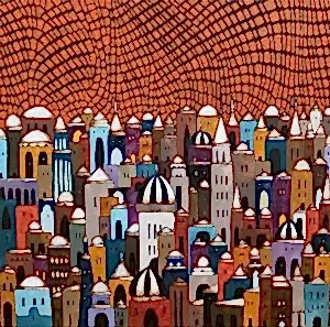 BİNNUR YÜCEBAŞ RUOCCO tarafından 2023 yılında 40x40 cm ölçülerinde Tuval üzeri yağlı&nbsp;boya tekniği ile yapılmıştır.