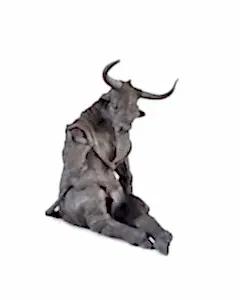 BUĞRA ÖZER tarafından 2017 yılında 31x24x32 cm ölçülerinde Siyah Kil-1250°C  Serbest Elle Şekillendirme tekniği ile yapılmıştır.