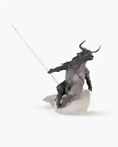 BUĞRA ÖZER tarafından 2017 yılında 23x29x20 cm ölçülerinde Siyah Kil ve Porselen Çamuru-1250°C  Serbest Elle Şekillendirme tekniği ile yapılmıştır.