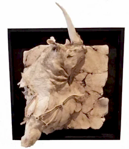 BUĞRA ÖZER tarafından 2017 yılında 20x20x15 cm ölçülerinde Beyaz Kil-1250°C  Serbest Elle ve Kalıpla Şekillendirme tekniği ile yapılmıştır.