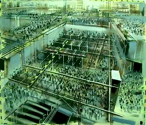 AYHAN ÇETİN tarafından 2012 yılında 130x150 cm ölçülerinde Tuval üzeri yağlı boya tekniği ile yapılmıştır.