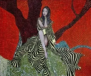 BİNNUR YÜCEBAŞ RUOCCO tarafından 2020 yılında 50x60 cm ölçülerinde Tuval üzeri yağlı boya tekniği ile yapılmıştır.