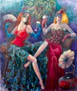 DERYA YILDIZ tarafından 2020 yılında 60x50 cm ölçülerinde Tuval üzeri yağlı boya tekniği ile yapılmıştır.