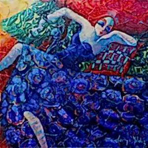 DERYA YILDIZ tarafından 2020 yılında 30x30 cm ölçülerinde Tuval üzeri yağlı boya tekniği ile yapılmıştır.