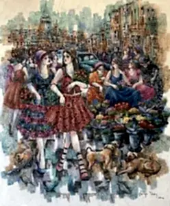 DERYA YILDIZ tarafından 2024 yılında 120x100 cm ölçülerinde Tuval üzeri yağlı boya tekniği ile yapılmıştır.